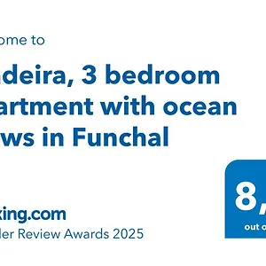 Madeira, 3 Bedroom With Ocean Views In Apartamento